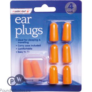 Masterplast Ear Plugs 4 Pairs