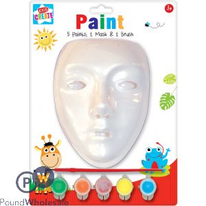 Kids Create Paint Your Own Mask
