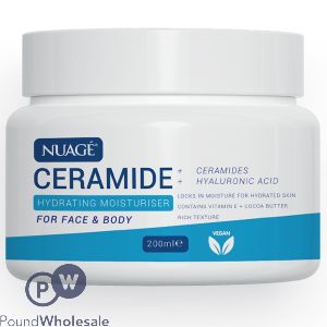 Nuage Ceramide Face & Body Hydrating Moisturiser 200ml