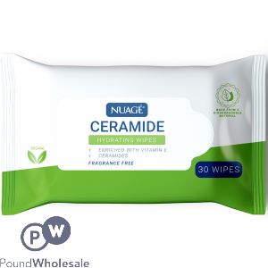 Nuage Ceramide Hydrating Wipes 30 Pack