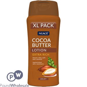 Nuage Cocoa Butter Extra Rich Skin Lotion 600ml