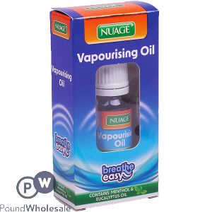 Nuage Menthol & Eucalyptus Vapourising Oil 10ml