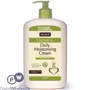 Nuage Oatmeal Daily Moisturising Cream 600ml