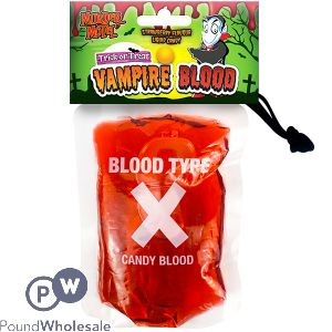 Murder Motel Strawberry Dripping Liquid Candy Blood Bag 100g