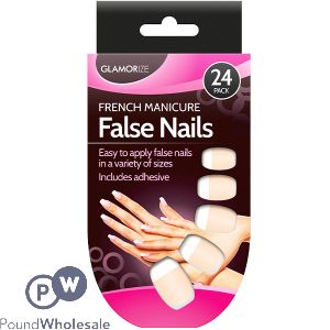 Glamorize French False Hand Nails 24 Pack