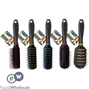 Glamorize Silky Smooth Paddle Hair Brush Assorted