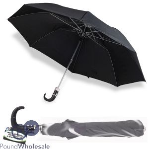 DID Men&#039;s Black U-Shaped Umbrella