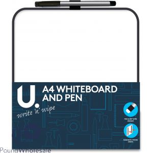 A4 Magnetic Whiteboard & Pen 