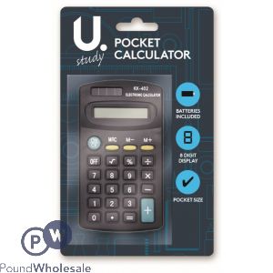 Black Pocket Calculator