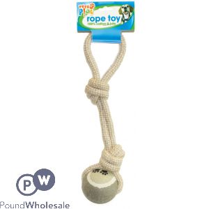 Pets Play Rope Toy &amp; Jute
