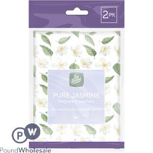 Pan Aroma Pure Jasmine Fragrance Sachets 2 Pack