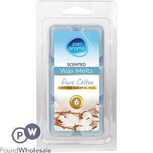 Pan Aroma Pure Cotton Scented Wax Melts 6 Pack