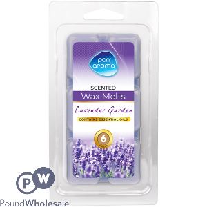 Pan Aroma Lavender Garden Scented Wax Melts 6 Pack