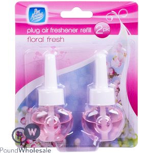 Pan Aroma Floral Fresh Plug-in Air Freshener Refill 2 Pack