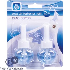 Pan Aroma Pure Cotton Plug-in Air Freshener Refill 2 Pack