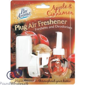 Pan Aroma Apple & Cinnamon Plug In Air Freshener
