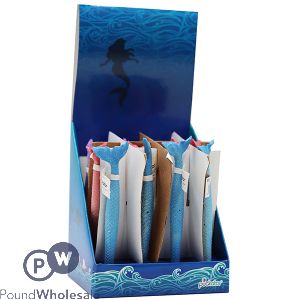 Mermaid Tail Novelty Pen Assorted Colours CDU