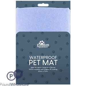 Kingdom Waterproof Pet Mat 50cm X 71cm