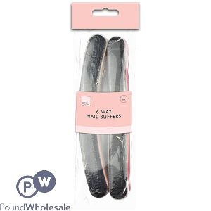 Forever Beautiful 6-way Nail Buffer 2 Pack