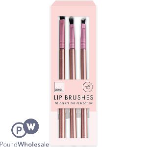 Forever Beautiful Lip Brush Set 3 Pack