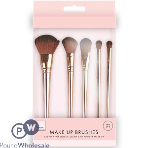 Forever Beautiful Makeup Brush Set 5pc