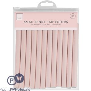 Forever Beautiful Small Bendy Hair Rollers 12 Pack