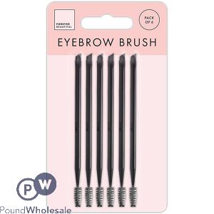 Forever Beautiful Eyebrow Makeup Brush 6 Pack