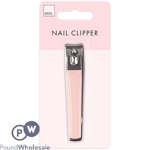 Forever Beautiful Pink Nail Clipper 8.5cm X 2cm