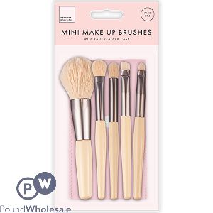 Forever Beautiful Mini Makeup Brush Set 5 Pack