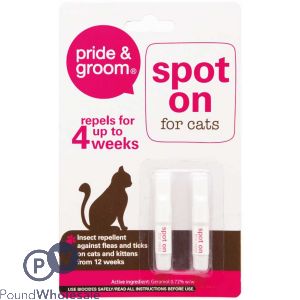 Pride & Groom Spot On For Cats