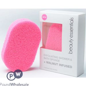 Beauty Essentials Infusion + Exfoliating Bath Sponge 