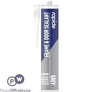 Rapide Frame & Door Grey Sealant Cartridge 260ml