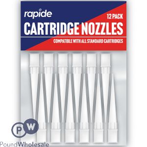 Rapide Cartridge Nozzles 12 Pack