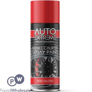 Auto Extreme Professional Red Gloss Brake Caliper Spray Paint 400ml