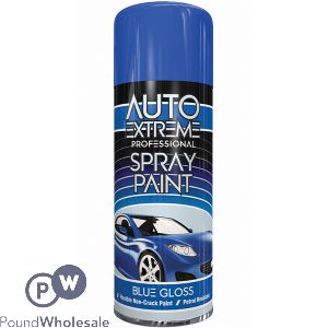 Auto Extreme Professional Blue Gloss Spray Paint 400ml