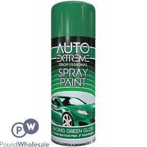 Auto Extreme Professional Racing Green Gloss Spray Paint 400ml