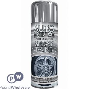 Auto Extreme Professional Chrome Effect Spray Paint 400ml