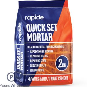 Rapide Pre-mixed Quick Set Mortar 2kg