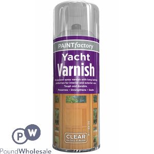 Paint Factory Yacht Spray Varnish 400ml