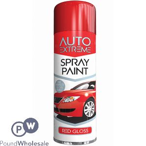 Auto Extreme Automotive Red Gloss Spray Paint 250ml