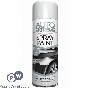 Auto Extreme Automotive White Primer Spray Paint 250ml