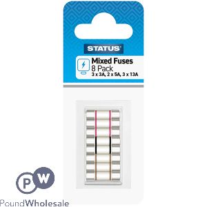 Status Mixed Fuses 8 Pack