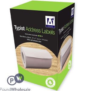 Typist Address Labels 100 Pack