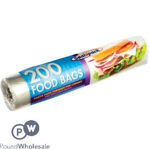 Sealapack Food Bags Roll 30cm X 25cm 200 Pack