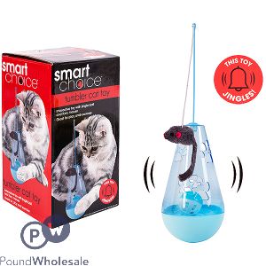 Smart Choice Interactive Mouse & Ball Tumbler Cat Toy