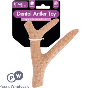 Smart Choice Nylon Dental Antler Dog Toy 13.5cm