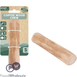 Smart Choice 100% Natural Coffee Wood Dog Stick Small