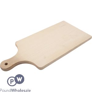 Beech Wood Paddle Chopping Board 16"