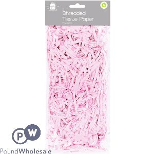 Giftmaker Light Pink Shredded Tissue Paper 25g