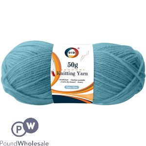 DID Baby Blue Knitting Yarn 50g